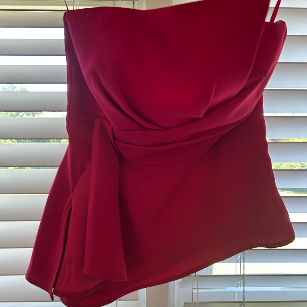White House Black Market Vibrant Pink Top - Picture 3 of 4